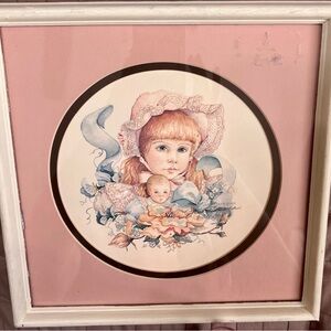 Jan Hagara “Jaime” Lithograph Hand Signed & Numbered 631/1500 1989 Vintage 80s